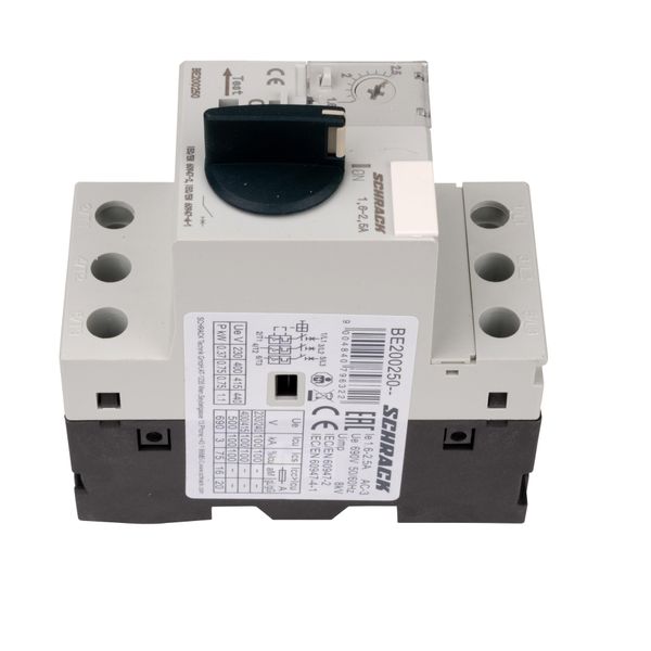 Motor Protection Circuit Breaker BE2, 3-pole, 1,6-2,5A image 5