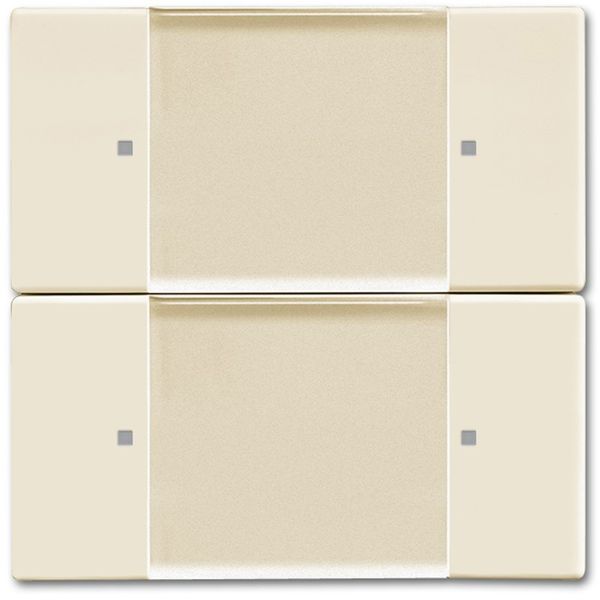 6736-82 CoverPlates (partly incl. Insert) Remote control ivory white image 1