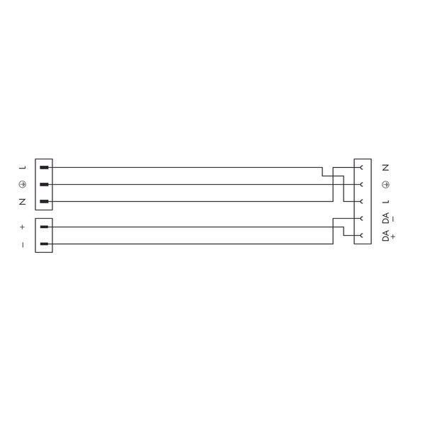 pre-assembled interconnecting cable Eca Socket/plug white image 4