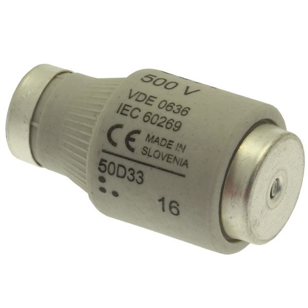 Fuse-link, LV, 50 A, AC 500 V, D3, gL/gG, IEC, time-delay image 4