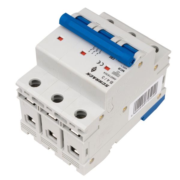 Miniature Circuit Breaker (MCB) AMPARO 10kA, B 4A, 3-pole image 5
