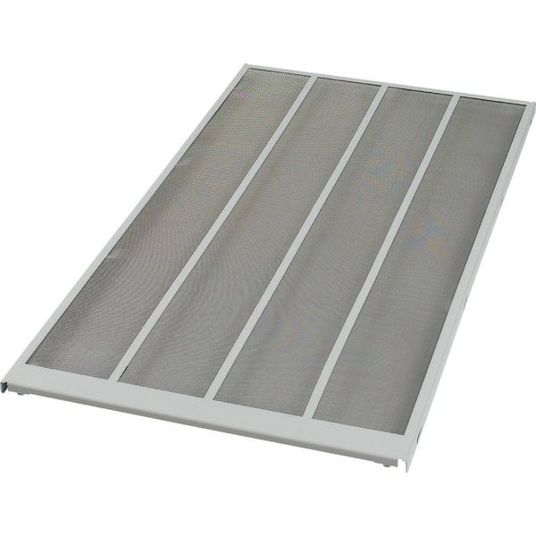 Grid / metal braiding IP4X for rear walls, 4 columns, grey image 6