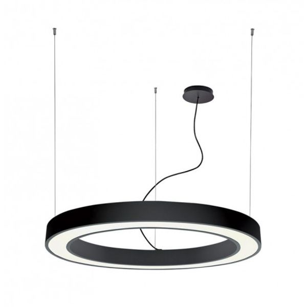 Suspended Black Ring D1200 3000K  Dimmable image 1