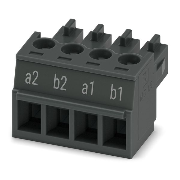 MC 1,5/ 4-ST-3,81 BK BDWH:A2-B - PCB connector image 1