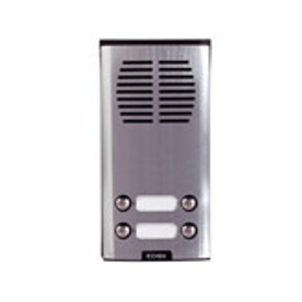 4-button audio wall cover plate image 1