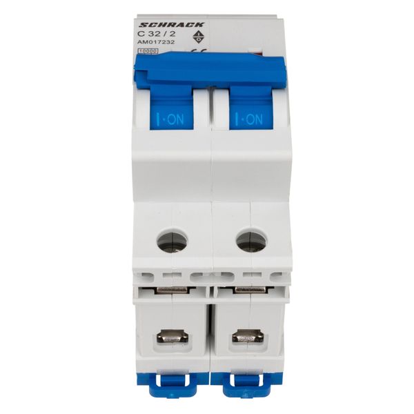 Miniature Circuit Breaker (MCB) AMPARO 10kA, C 32A, 2-pole image 2