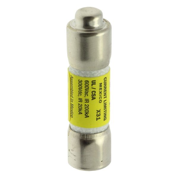 Fuse-link, LV, 1 A, AC 600 V, 10 x 38 mm, CC, UL, time-delay, rejection-type image 11