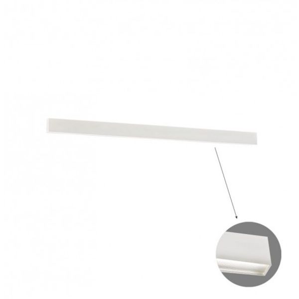 Linear Ceiling L1700 3000K White Microprismatic Di image 1