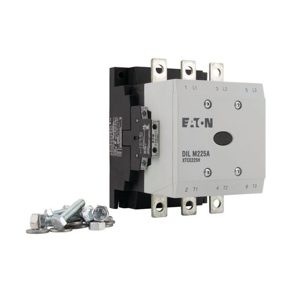 Contactor, 380 V 400 V 110 kW, 2 N/O, 2 NC, RDC 24: 24 - 27 V DC, DC operation, Screw connection image 16