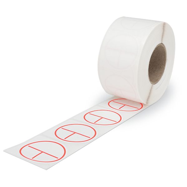Labels for Smart Printer permanent adhesive white image 3
