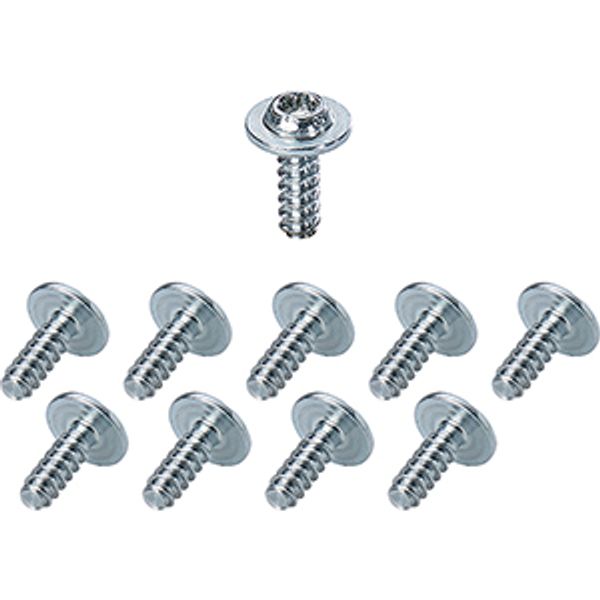 DK mounting screw, 10 mm, torx T15, for material 0.5 to 4 mm, 9 mm image 1