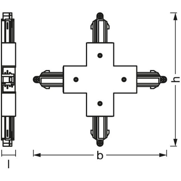 Tracklight accessories CROSS CONNECTOR WHITE image 9