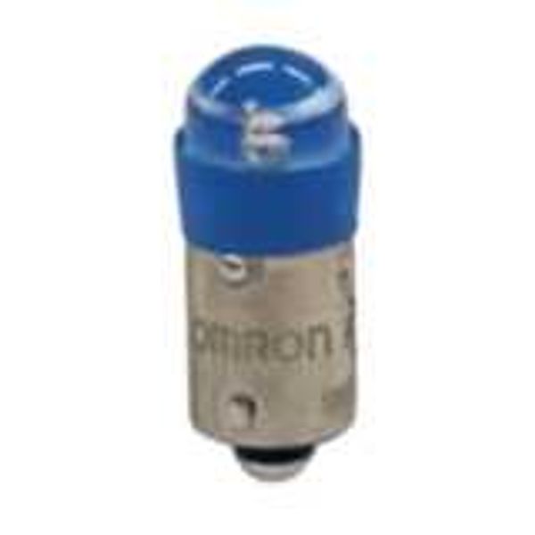 Pushbutton accessory A22NZ, Blue LED Lamp 100/110/120 VAC image 4
