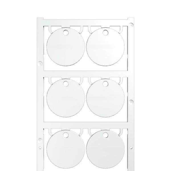 Device marking, Ø 30 mm, with 4.2 mm mounting hole, 30 mm, Printed cha image 2