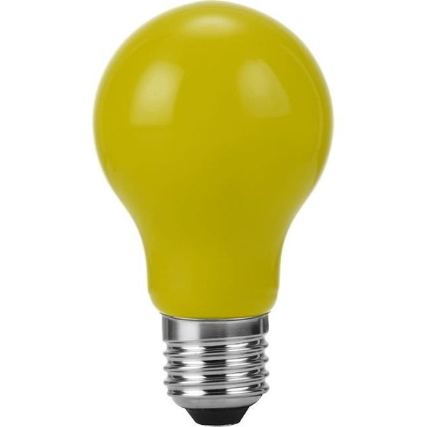 LED E27 Fila GLS A60x105 230V 1W AC Yellow Non-Dim image 2