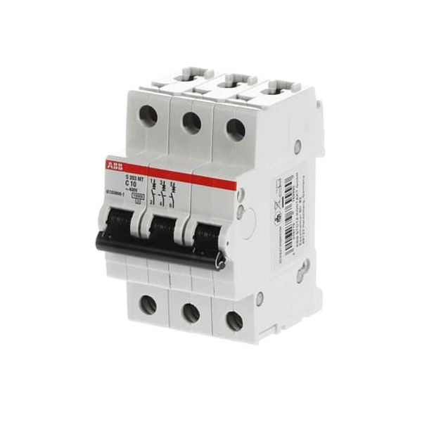 S203MT-C10 Miniature Circuit Breaker - 3P - C - 10 A image 3