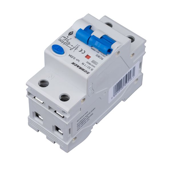 Combined MCB/RCD (RCBO) 1+N, AMPARO 10kA, B 32A, 30mA, Typ A image 6