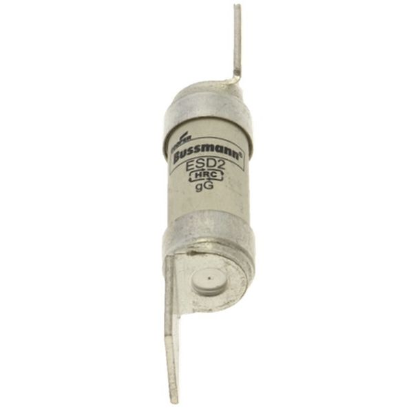 Fuse-link, low voltage, 2 A, AC 550 V, BS88/F2, 14 x 68 mm, gL/gG, BS image 2