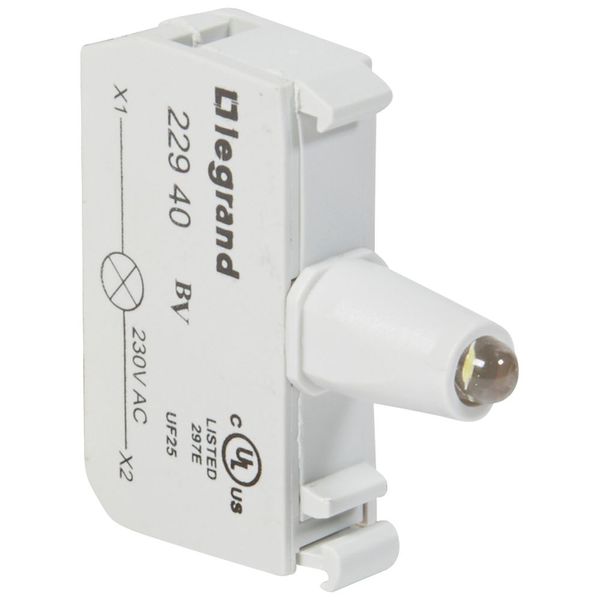 Osmoz electrical block - for illuminated head - white - 240 V~ image 1