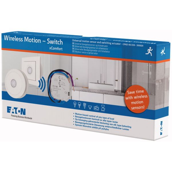 Wireless Motion - Switch package, pre-programmed, Pure white image 1