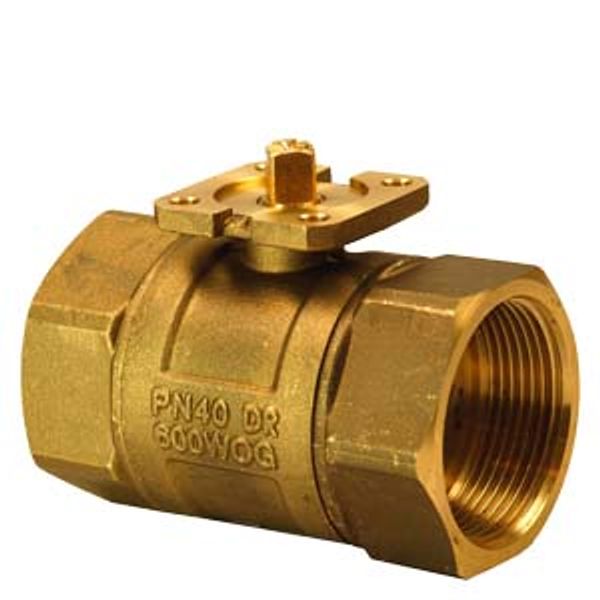 VAI61.40-16 - 2-port ball valve, internal thread, PN40, DN40, kvs 16 image 1