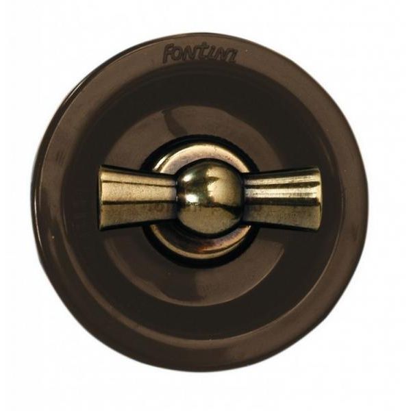 TWO WAY SWITCH BROWN/BRONZE VENEZIA image 1