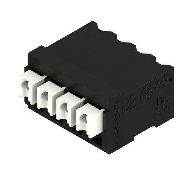 PCB terminal, 3.50 mm, Number of poles: 4, Conductor outlet direction: image 3