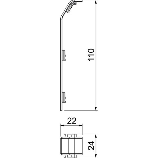 SL KUP20110 rws Coupling SL 20x110 9010 image 2