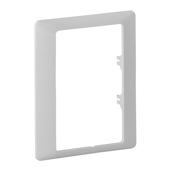Plate Valena Life - single plate - specific 2x2P+E double socket outlet - white image 1
