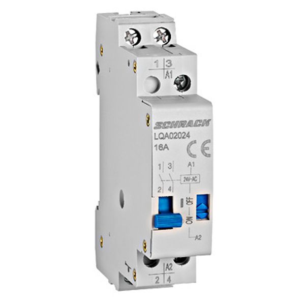 Remote switch, series Amparo, 2 NO, 24VAC image 1