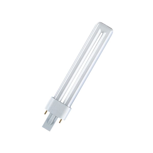 Compact Fluorescent Lamp Osram DULUX® S 7W/827 2700K G23 image 1