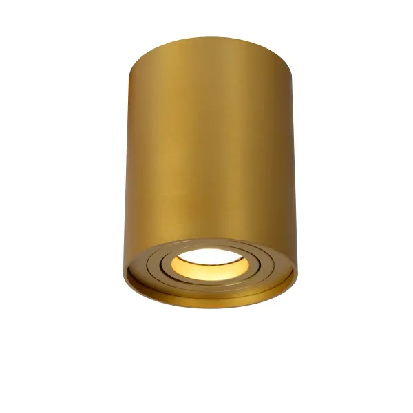 TUBE Spot Round GU10 D9.6 H12.5cm Matt gold/Brass image 1