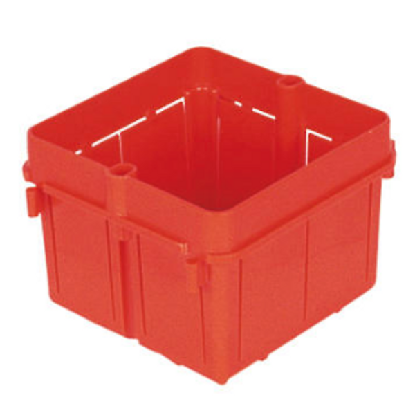 SQUARE FLUSH-MOUNTING BOXES - 2 GANG SECTIONAL - HALOGEN FREE - 70x70x50 image 1