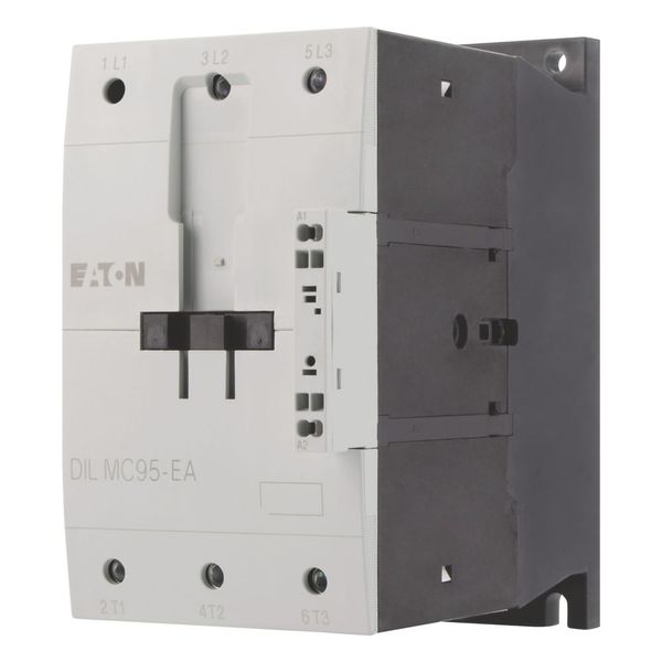 Contactor, 3 pole, 380 V 400 V 45 kW, 230 V 50 Hz, 240 V 60 Hz, AC operation, Spring-loaded terminals image 1