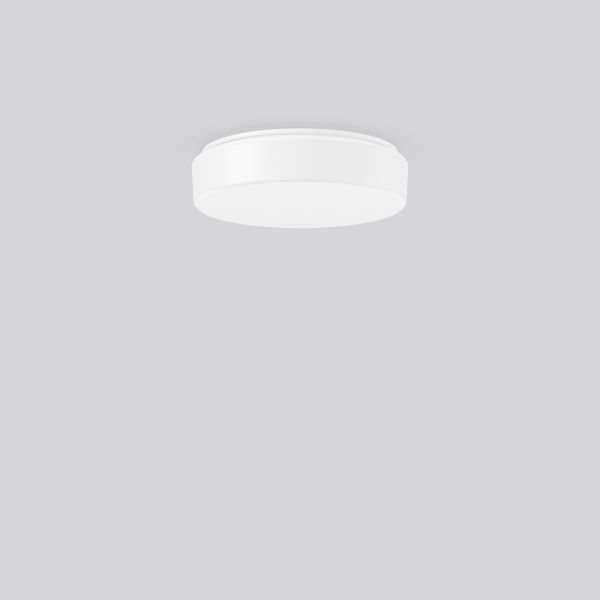 FLAT POLYMERO KREIS, 14 W, 1600 lm, 840, white, on/off Ceiling and wal image 2