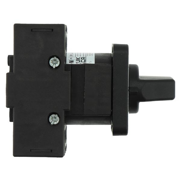 On-Off switch, P1, 40 A, flush mounting, 3 pole + N, with black thumb grip and front plate image 14