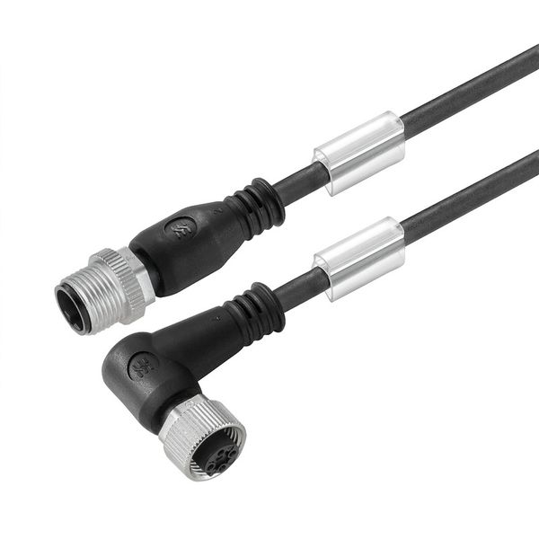 Sensor-actuator Cable (assembled), M12 / M12, Number of poles: 3, Cabl image 2