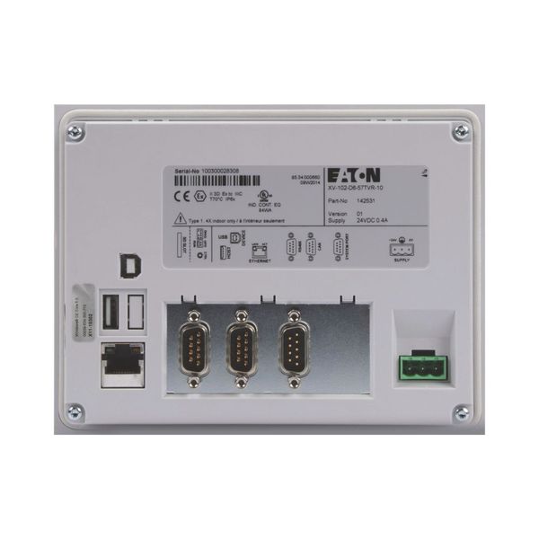 Touch panel, 24 V DC, 5.7z, TFTcolor, ethernet, RS232, RS485, CAN, (PLC) image 14