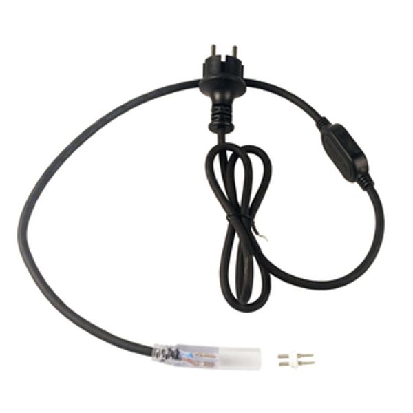 Power Cord - IP44 1.5M - Black - 401257 image 1