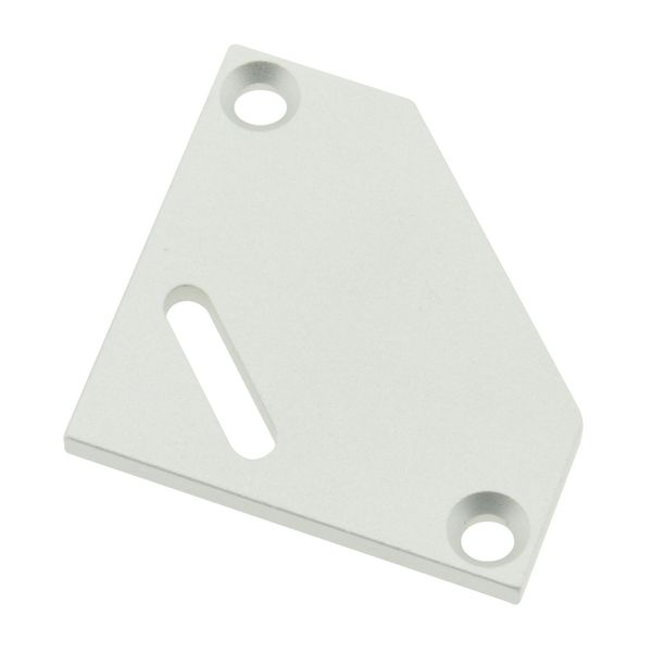 Profile end cap TBE flat with longhole incl. screws image 1