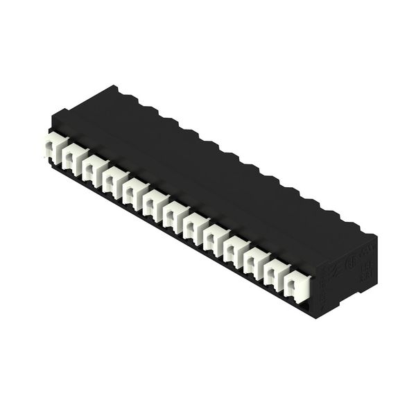 PCB terminal, 3.81 mm, Number of poles: 13, Conductor outlet direction image 2