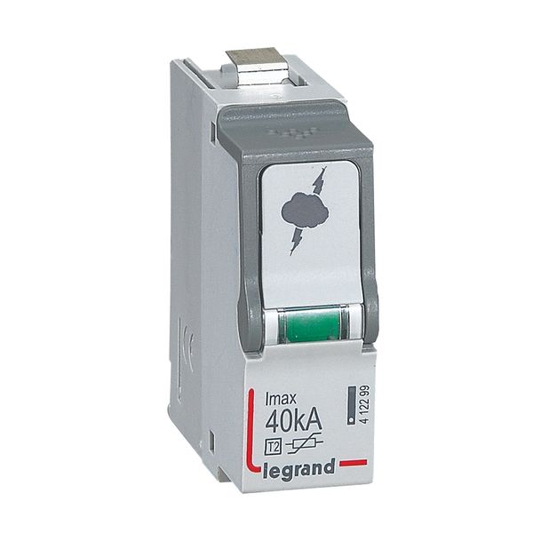 Plug-in replacement module for SPD - T2 - 40 kA/pole image 2