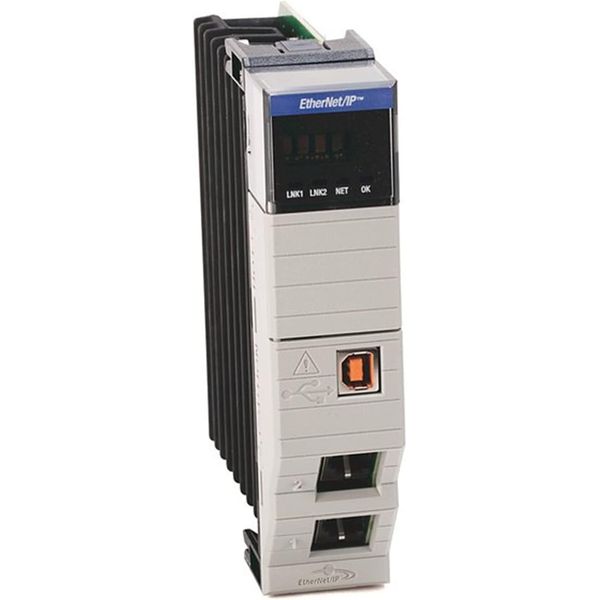 Allen-Bradley 1756-EN2TP EtherNet/IP Communication Module, PRP dual port, 10/100M Twisted Pair, 128 TCP Connections image 1