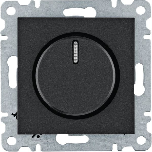 Rotary dimmer - black image 1