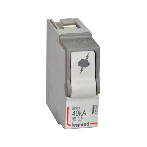 Plug-in replacement module for SPD - T2 - 40 kA/pole - N-PE module image 1