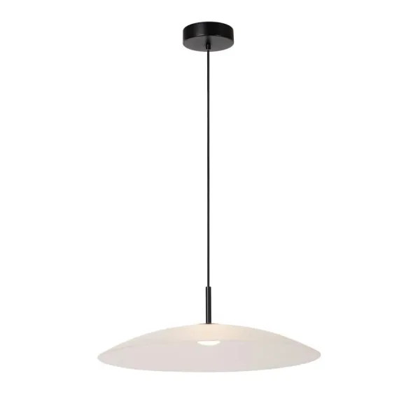 Lucide MENGA - Hanging lamp - Ø 60 cm - LED Dimming. - 1x18.6W 2700K - Opal image 1