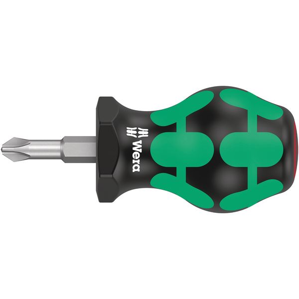 Screwdriver PH2x25mm 350 PH Stubby, Wera image 1