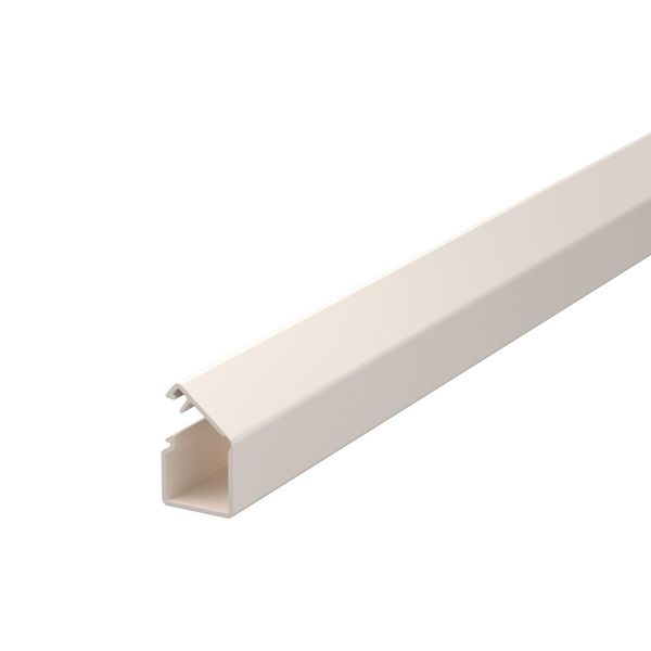 WDKMD12CW Mini trunking w. adhesive film and hinged upper part 12x12x2000 image 1