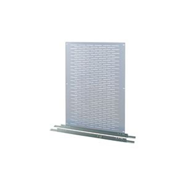 Cover, transparent, 2-part, section-height, HxW=900x800mm image 4