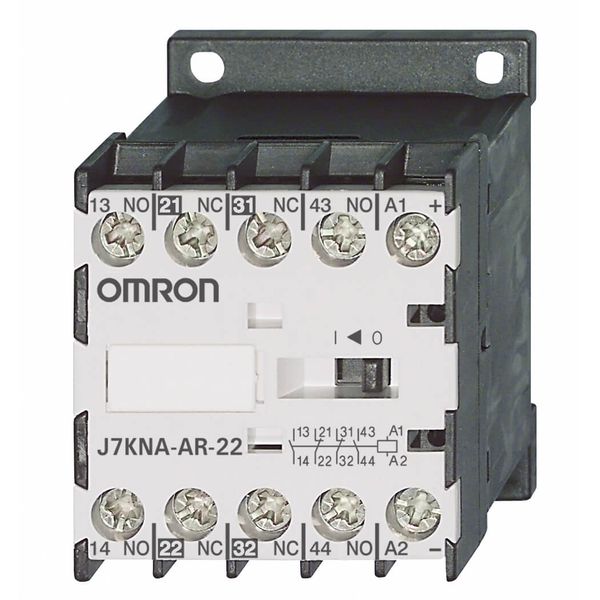 Mini contactor relay, 4-pole (2 NO & 2 NC), 10 A AC1 (up to 690 VAC), image 3